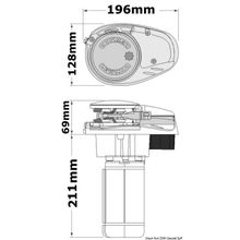 Osculati Lewmar V700 windlass, 02.534.06