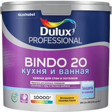 Dulux Professional Bindo 20 Кухня и Ванная 2.25 л бесцветная