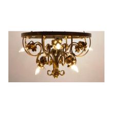 Люстра – TE Fiori PL 67 8 brown gold