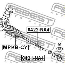 Пыльник Рулевой Рейки Mitsubishi Lancer Cy Cz# 2007.03-2013.02 [Eur] Febest арт. MRKBCY