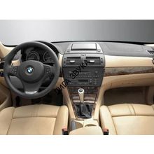 Переходная рамка AVIS Electronics AVS500FR #007 для BMW X3 E83 в комплектации без штатной навигационной системы, 1DIN