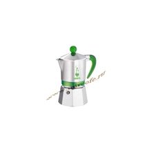 Bialetti Break Deco 3 порции зеленая