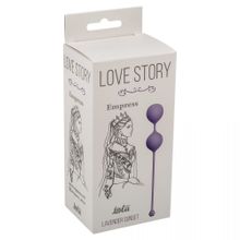 Фиолетовые вагинальные шарики Love Story Empress Lavender Sunset Фиолетовый