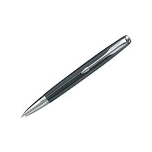 R0808580 - Ручка шариковая Parker Sonnet 07 Карбон линия письма M  синий стержень