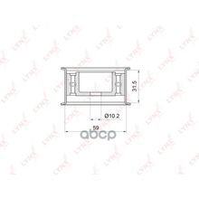 Ролик Обводной Ремня Грм Audi A4 2.4-2.8 96-04   A6 2.4-2.8 95-05   A8 2.8 96-02, Skoda Superb 2.8 01-08, Vw Passat 2.8 96-05 LYNXauto арт. PB3005
