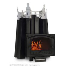 Императрица Екатерина Великая панорамная в черном янтаре