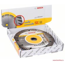 Bosch Алмазный диск Standard for Universal 180х22.23 мм по строительным материалам 10 шт (2608615064 , 2.608.615.064)