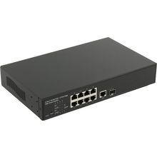 Коммутатор MultiCo    EW-P5881IW    Управляемый коммутатор (8UTP 10   100Mbps PoE+ 1UTP 1000Mbps + 1SFP)