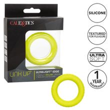 California Exotic Novelties Лаймовое эрекционное кольцо Link Up Ultra-Soft Edge (лаймовый)