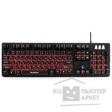 Гарнизон Клавиатура игровая GK-300G, металл, 3 различные подсветки, USB, черный, антифантомные и мех