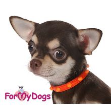 Ошейник для собак ForMyDogs, светоотражающий, розовый FMDN13033-2013 P