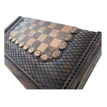 Шахматы + нарды резные 2 50, Mkhitaryan (DM104-5)