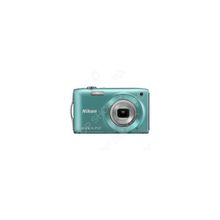 Фотокамера цифровая Nikon CoolPix S3300. Цвет: зеленый