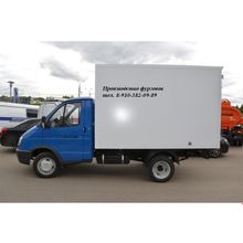 Купить изотермический фургон на ГАЗ 3302, 5-и метровый(без удлинения шасси)