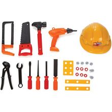 Pilsan 03-249 Игровой набор строителя TOOL SET с каской