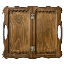 Шахматы + нарды резные c Араратом 40 с ручкой