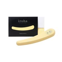 Tenga Жёлтый вибратор IROHA MIKAZUKI - 17,5 см.