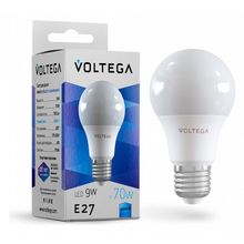 Voltega Лампа светодиодная Voltega Simple E27 9Вт 4000K VG2-A2E27cold9W ID - 421176