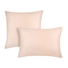 ПМ: Ecotex Набор наволочек Моноспейс - 2 шт. пудровый