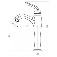 Смеситель BelBagno Tiffani TIF-LMC-CRM для раковины хром