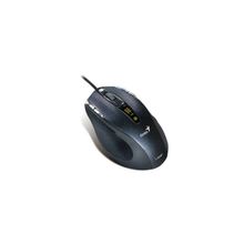 Mouse Genius Ergo 555, лазерная игровая, 3200 dpi, 11 кнопок