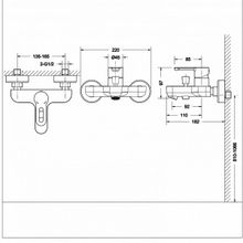 Смеситель для ванны Bravat Stream-D F637163C-01