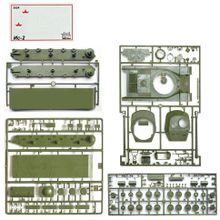 Сборная модель Звезда Тяжелый советский танк ИС-2 (1:35) 3524