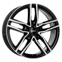 Колесные диски Alutec Ikenu 7,5R17 5*112 ET45 d66,5 Diamond Black Front Polished [IKE75745M83-1]