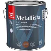 Тиккурила Metallista 2.5 л молотковая коричневая