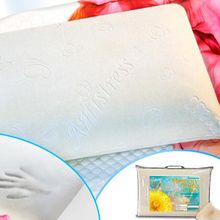 Lonax Подушка ортопедическая с эффектом памяти Lonax Memory Elastic Classic, 67х43х14 см. ID - 295285