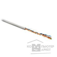 Hyperline UUTP4-C5E-S24-IN-PVC-WH-305 UTP4-C5E-SOLID-WH-305 Кабель UTP U UTP , кат. 5e, 4 пары, 305 м , 24 AWG , одножильный solid , белый, PVC