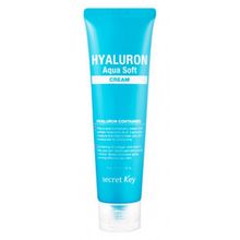 Secret Key Hyaluron Aqua Soft Cream - Увлажняющий крем с гиалуроновой кислотой, 70 г