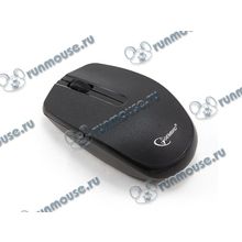 Оптическая мышь Gembird "MUSW-216", беспров., 2кн.+скр., черный (USB) (ret) [128622]