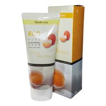 Farmstay Egg Pure Cleansing Foam Пенка очищающая с яичным экстрактом