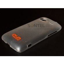 Чехол-накладка Clever Ultralight cover для HTC Sensation (прозрачный)
