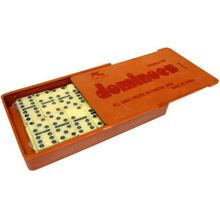 Домино в пластиковом пенале малое