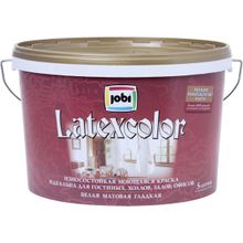 Jobi Latexcolor 5 л белая неморозостойкая