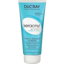 Ducray очищающий Keracnyl для лица и тела 200 мл