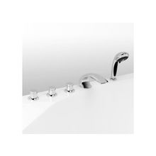 Смеситель на борт ванны Vega Arco (5 эл.) LUX