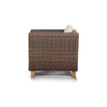 Кресло Нола плетеная мебель для дачи для кафе и ресторанов из искусственного ротанга