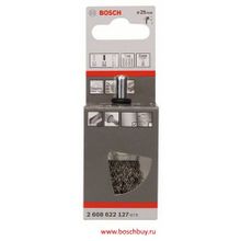 Bosch Щетка кистевидная Stainless Inox  6мм 0.3х25 мм (2608622127 , 2.608.622.127)