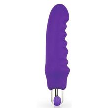 Фиолетовый вибратор Rechargeable IJOY Silicone Waver - 16,5 см. (242706)