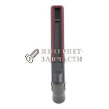 Насадка для пылесоса Ozone телескопическая L-образная с мягким синтетическим ворсом, под трубку 32 мм UN-8632