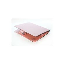 Чехол-книжка универсальный для планшетов 8 розовый кожа 00019112