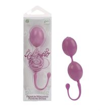 Розовые вагинальные шарики LAmour Premium Weighted Pleasure System (7343)