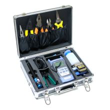 Набор инструментов для монтажа оптического кабеля (скалыватель, дефектоскоп, измеритель оптической мощности, стриппер)