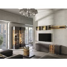 ПМ: ЭтоМебель Тумба Дакота со стеклом