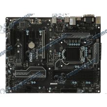 Мат. плата Socket1151 MSI "Z270 PC MATE" (iZ270, 4xDDR4, M.2, SATA III, RAID, 2xPCI-E, D-Sub, DVI, HDMI, 1Гбит LAN, USB3.1, ATX) (ret) [139251]