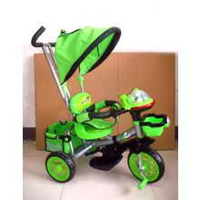 Детский трехколесный велосипед  КОСМОС LMP-001 зеленый