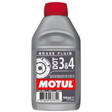 MOTUL Тормозная жидкость MOTUL DOT3&4 0.5л